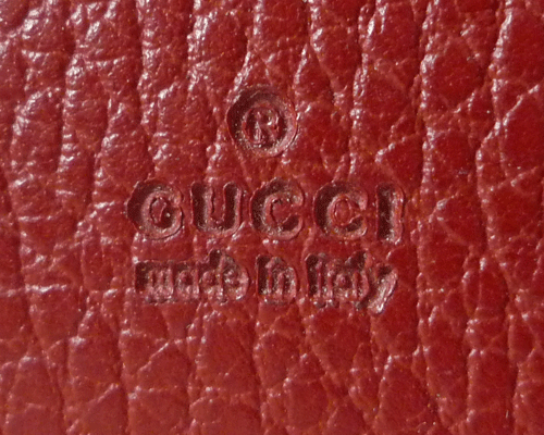 グッチ　GUCCI　プチマーモント　レザー　６連　キーケース　レッド　赤　GG金具ロゴ_画像4