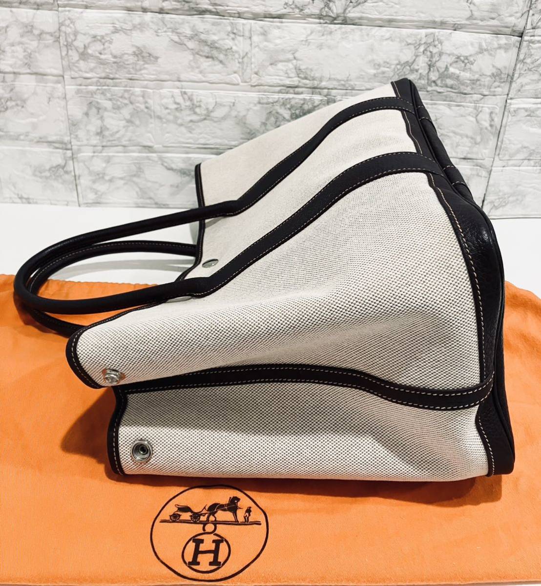 HERMES 未使用 ガーデンパーティPM トート バック エルメス バッグ_画像6