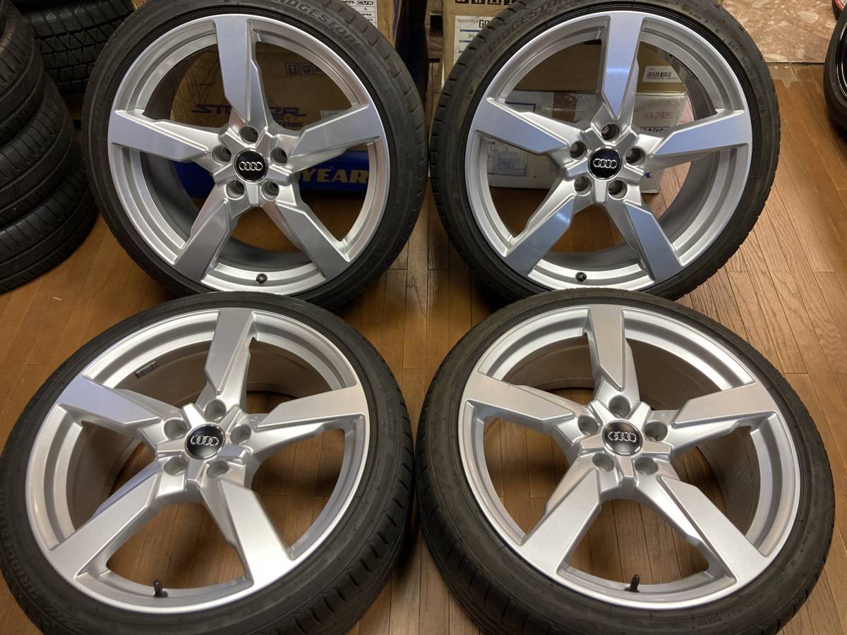 新作人気 アウディ TT RS純正 19インチ 9J 52 5H112 ブリヂストン