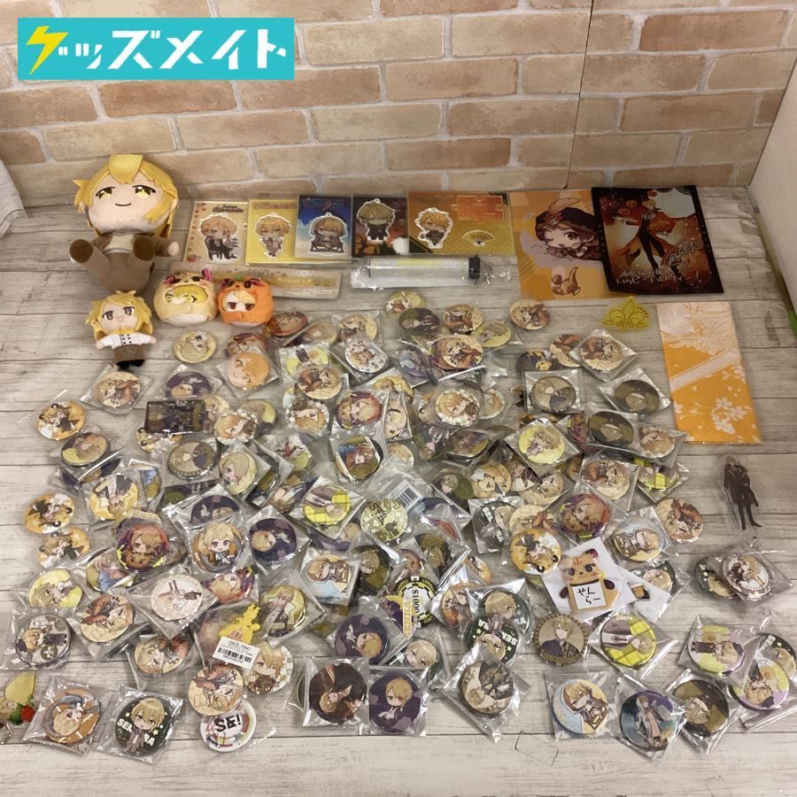 [ present condition ].. hand . island slope rice field boat senla goods set sale can badge soft toy acrylic fiber stand clear file other 