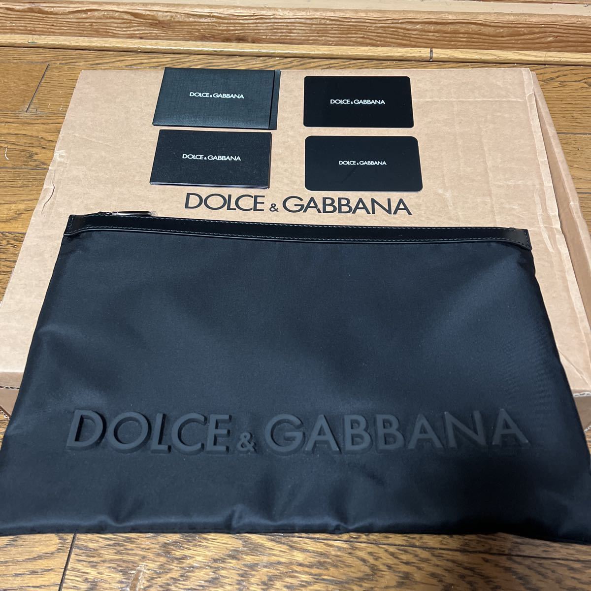 ヤフオク! - 新品未使用 DOLCE&GABBANA ナイロン クラッチ...
