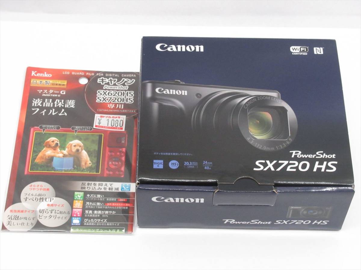 ◇Canon キャノン PowerShot SX720 HS ブラック 未使用品♪ カメラ