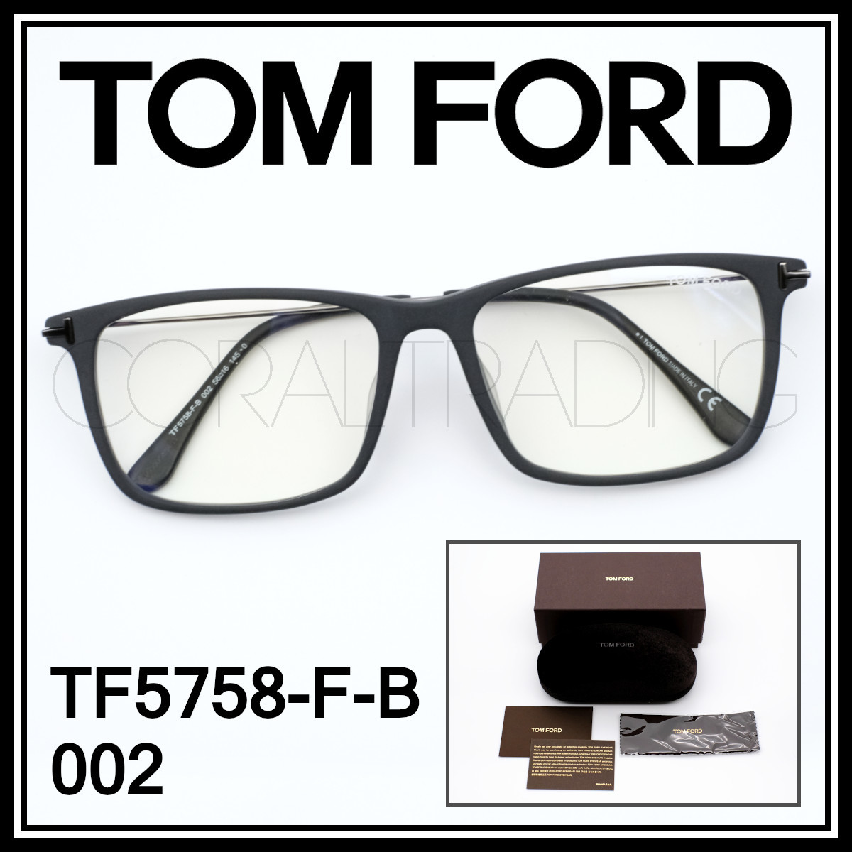 初売り】 TOM 052 ハバナ FORD トムフォード TF5758-F-B アジアン