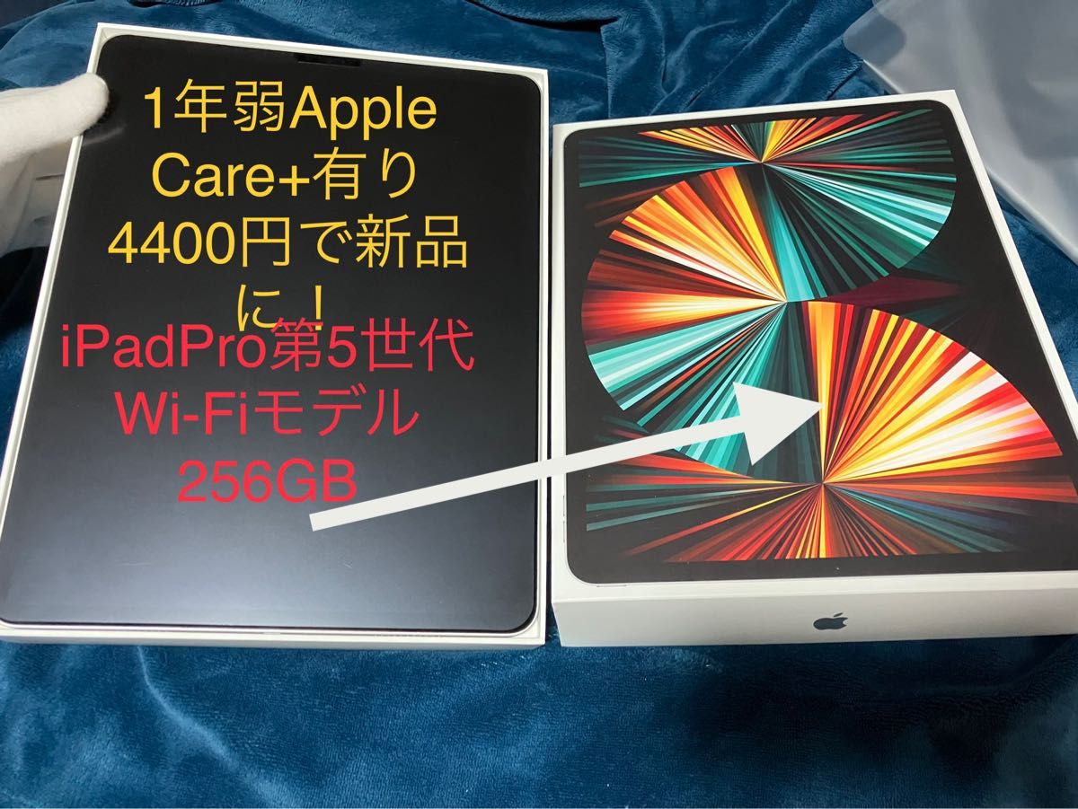 AppleCare+加入済 iPad Pro 第5世代 256GB Wi-Fiモデル 12 9インチ