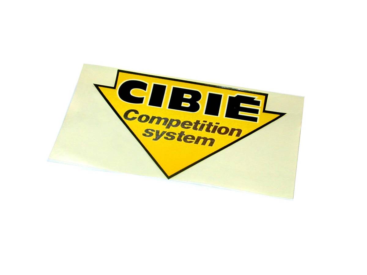 CIBIE sticker new goods not for sale with defect Cibie Competition system competition system Rally old car 