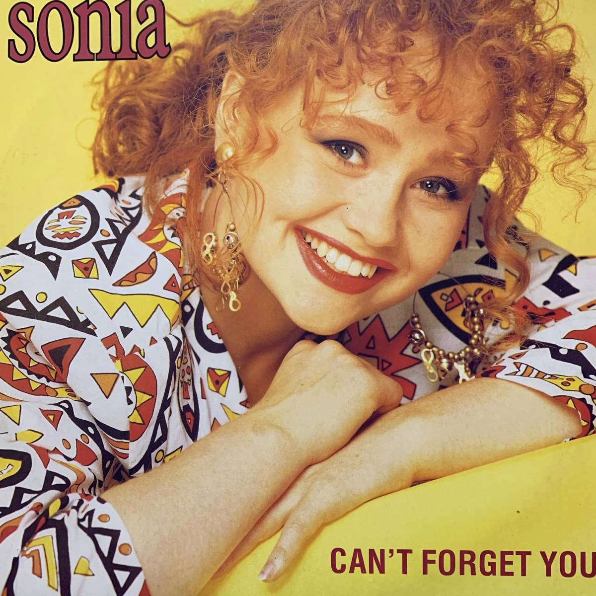 ◆ SONIA EVANS - Can't Forget You◆12inch UK盤　ヨーロヒット!_画像1
