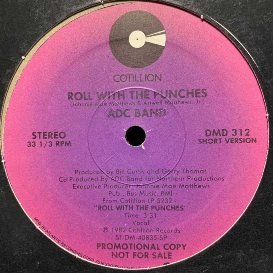 ◆ ADC Band - Roll With The Punches ◆12inch US盤 PROMOサーファー系ディスコヒット!!_画像2