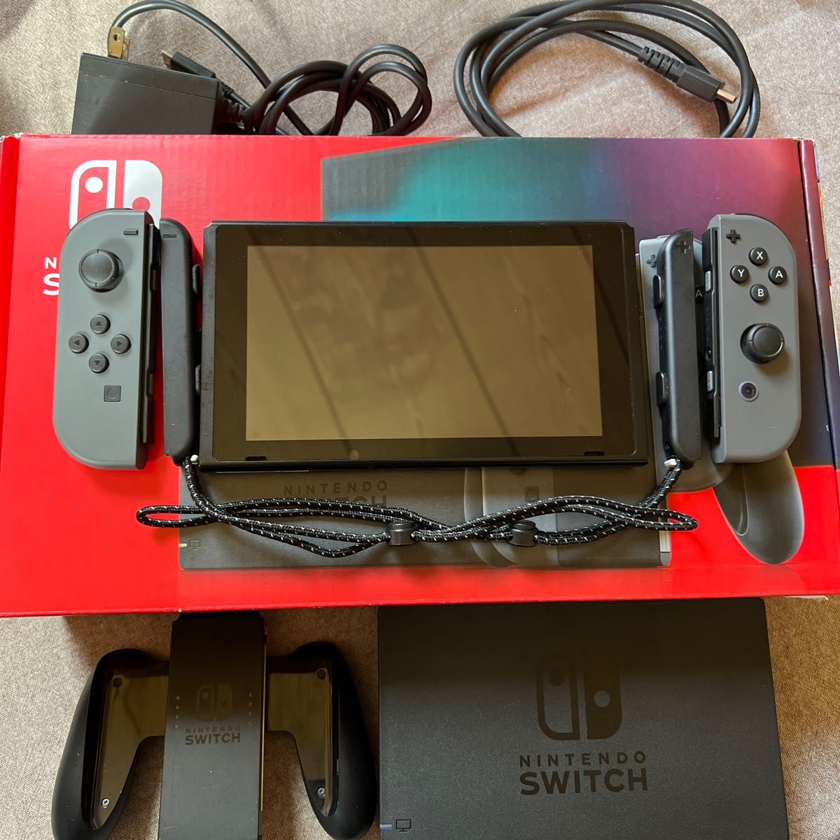 新型 ニンテンドー スイッチ本体 付属品 完品 | arboreaperu.com