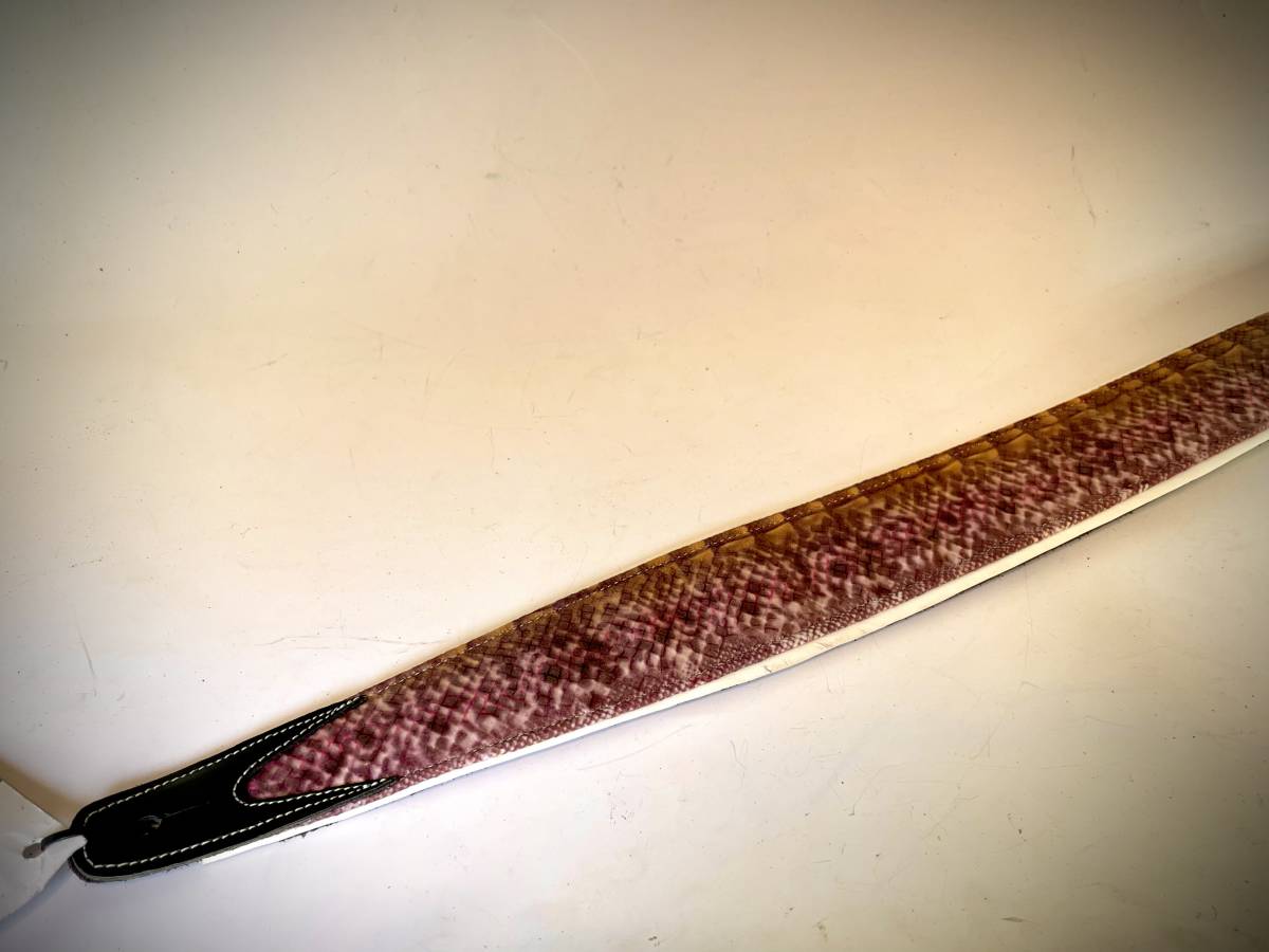 JODI HEAD 高級革製ストラップ TRIBAL SNAKE#2 #3105スネーク柄 JODI HEAD 高級革製ストラップ TRIBAL SNAKE#2 #3105スネーク柄