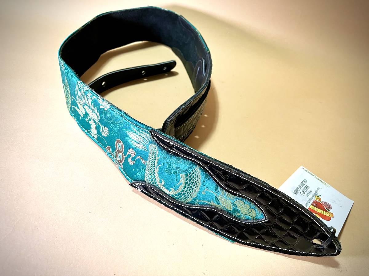 JODI HEAD JHORIENT緑龍/クロコダイル ジョディヘッドストラップ JODI HEAD JHORIENT緑龍/クロコダイル ジョディヘッドストラップ