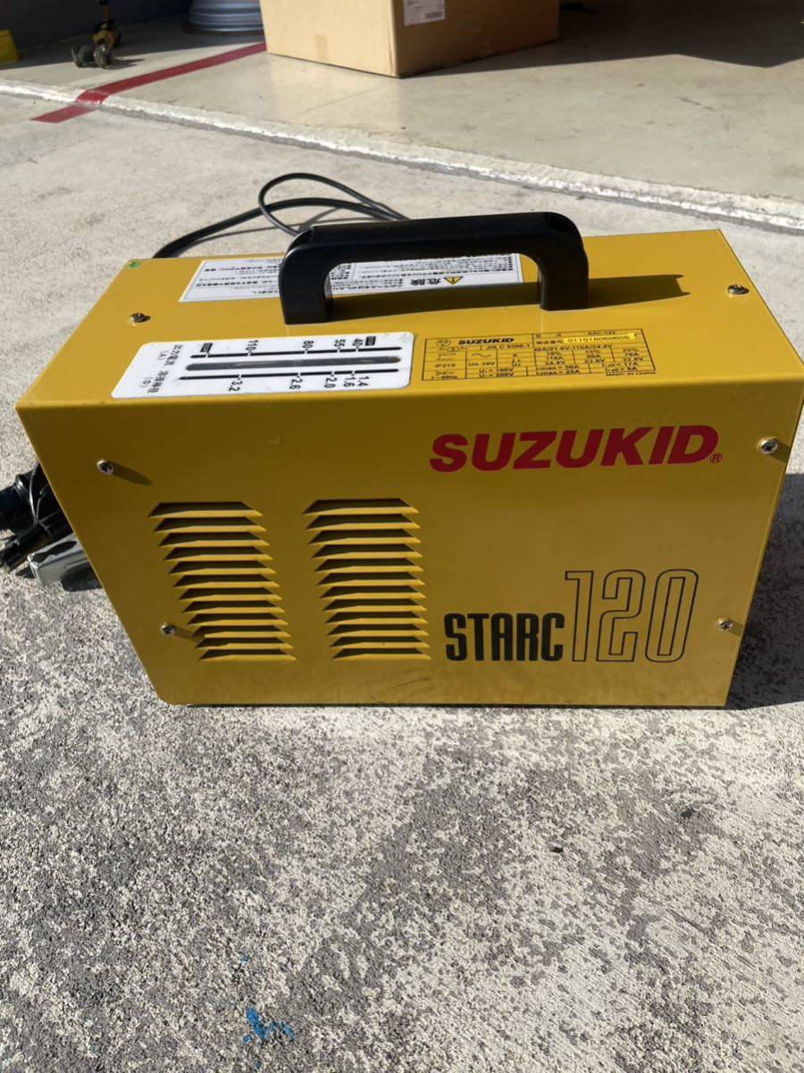 バテラススター電器製造(SUZUKID)100V 200V兼用 交流アーク溶接機 SSC