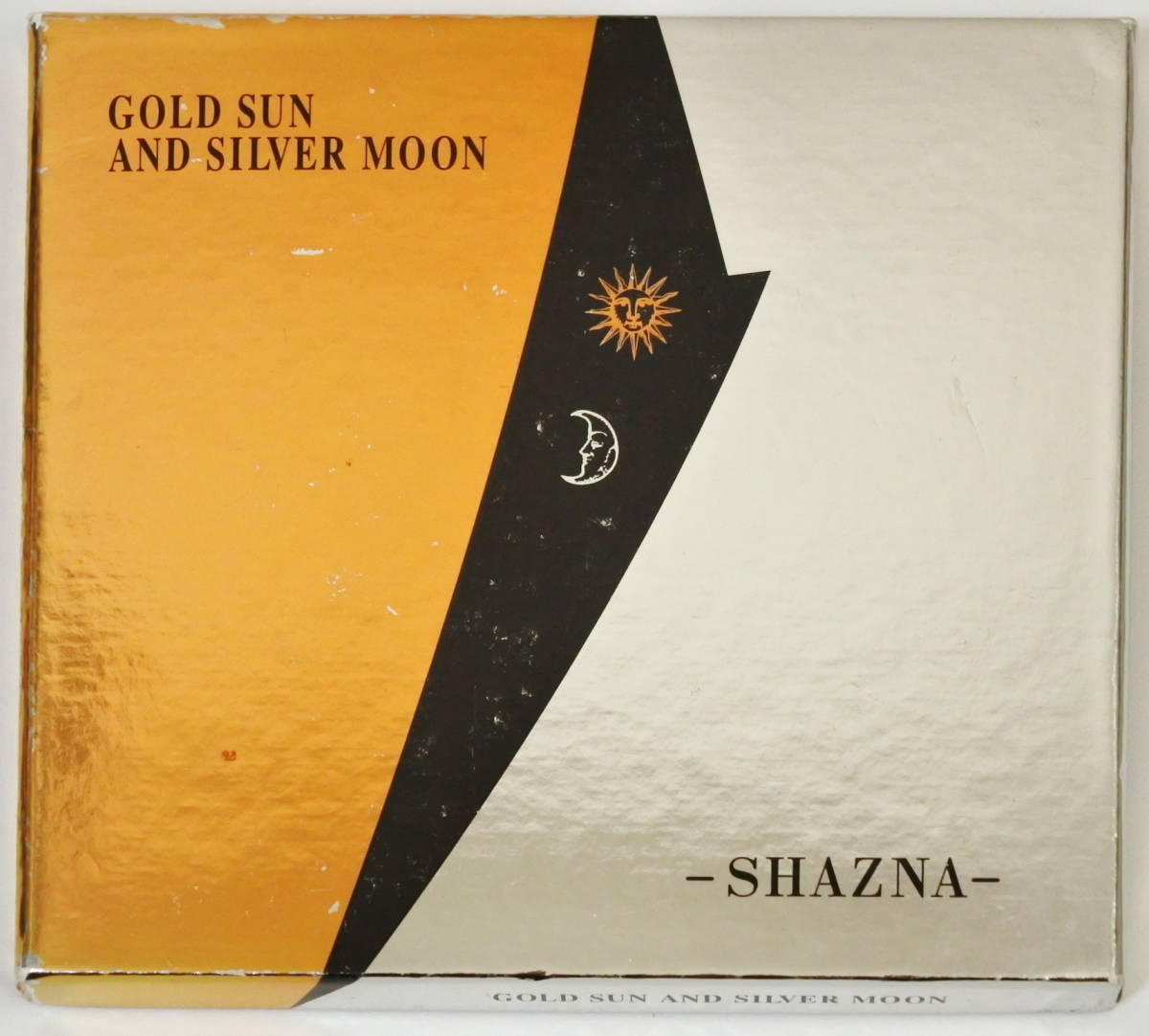 【CD2枚組+8センチCD付き】SHAZNA「 GOLD SUN AND SILVER MOON 」 シャズナ_画像1