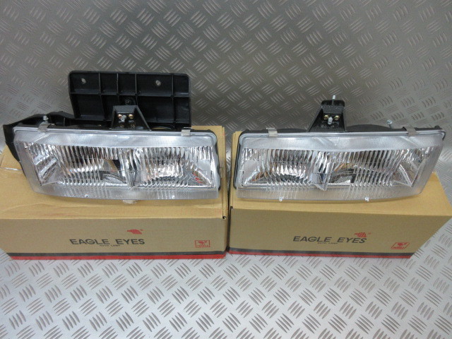 GM129.1995-2005 Astro head light pr NEW Chevrolet Astro GMC Safari 