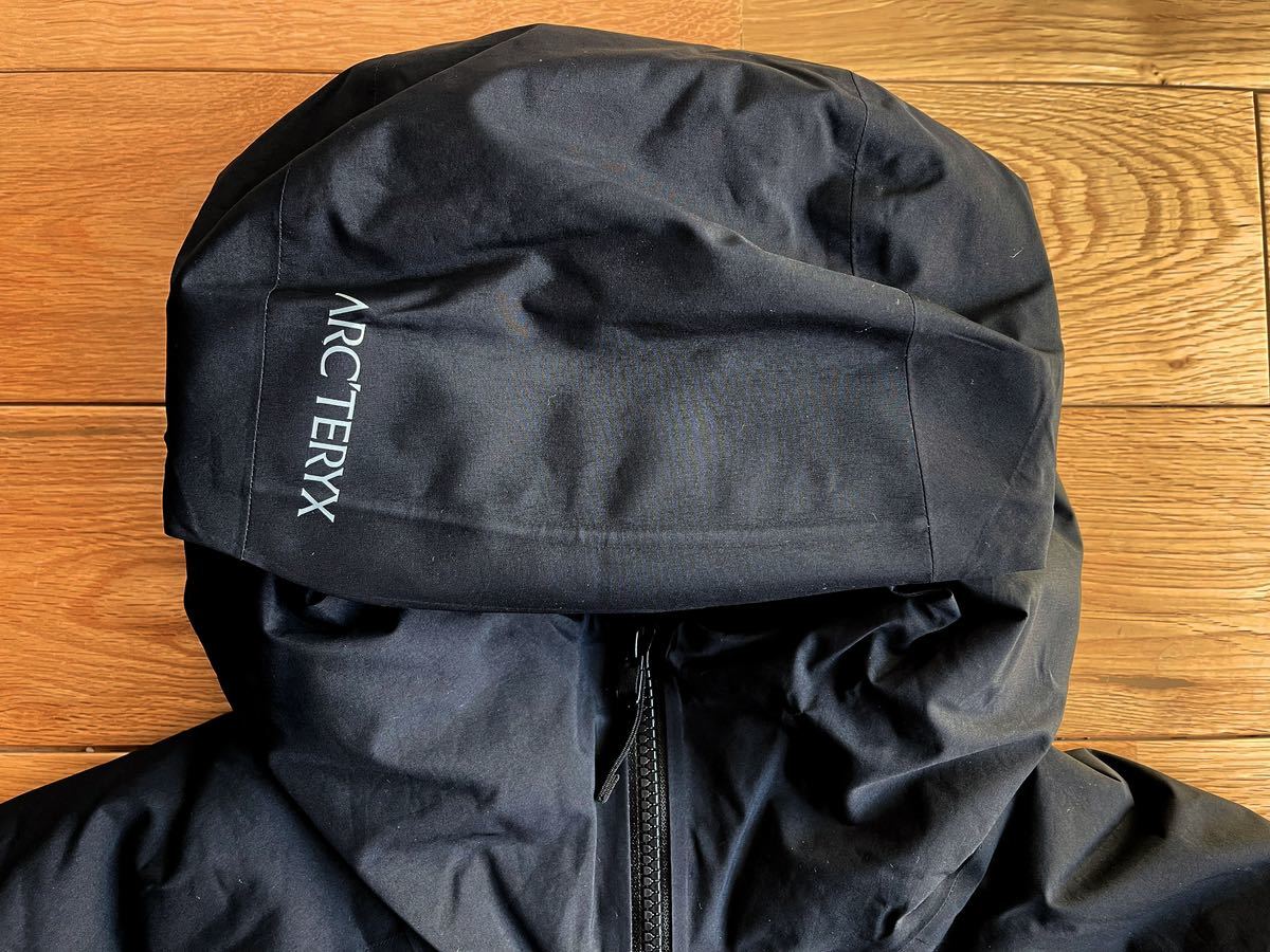 【2022国内正規 新品】ARC'TERYX Ralle Parka Men's Black XS アークテリクス レイルパーカ 29704 ゴアテックス コアロフト ブラック 黒_画像4