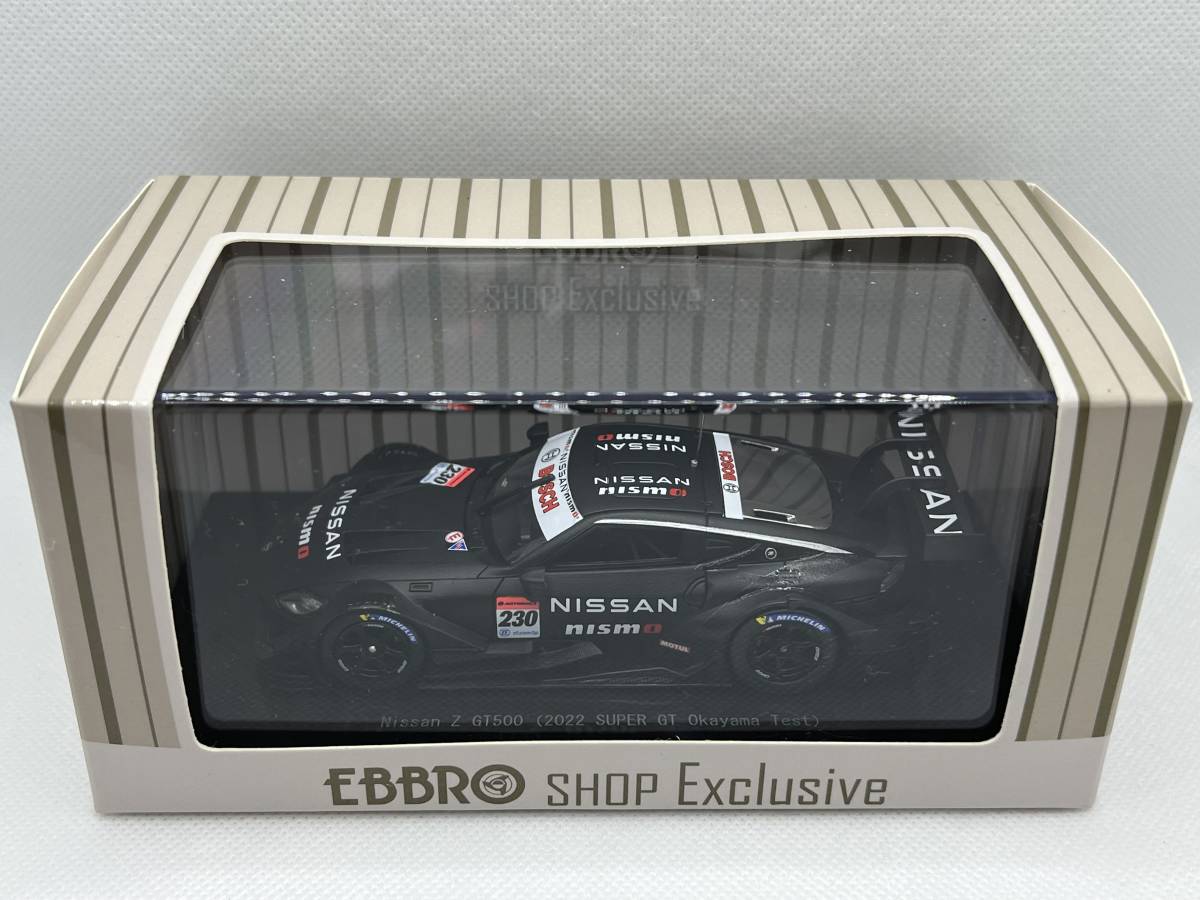 1/43 エブロ NISSAN Z GT500 2022 岡山No.230 fugepac.net