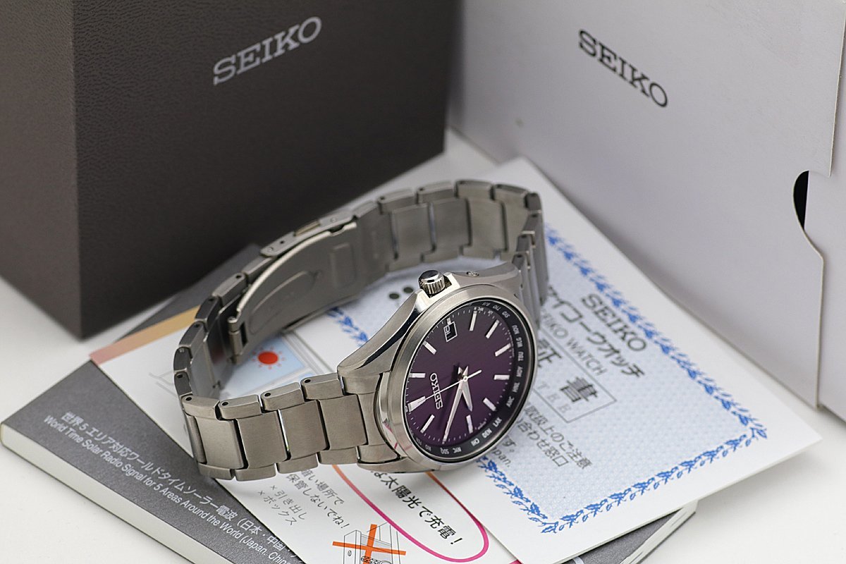 SEIKO】セイコー 7B75-0AA0 SBTM291 ソーラー メンズ | protoolschile.cl