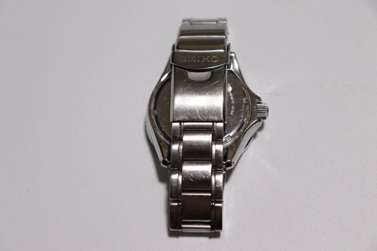 稼動品 SEIKO セイコー V158-0AE0 プロスペックス ダイバー スキューバ ソーラー デイデイト メンズ腕時計_画像6