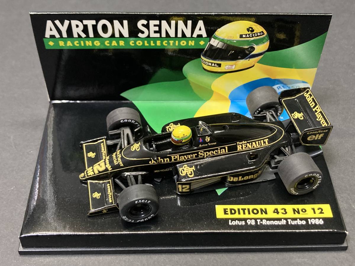 好評通販 ミニチャンプス1/12 Lotus 97T アイルトンセナ 安い超歓迎