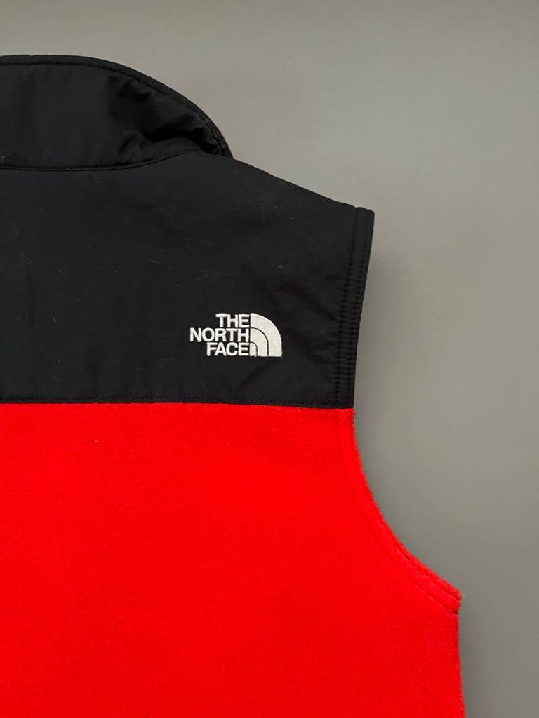  free shipping North Face super-beauty goods Logo the best used 140 fleece the best NORTHFACE red black 