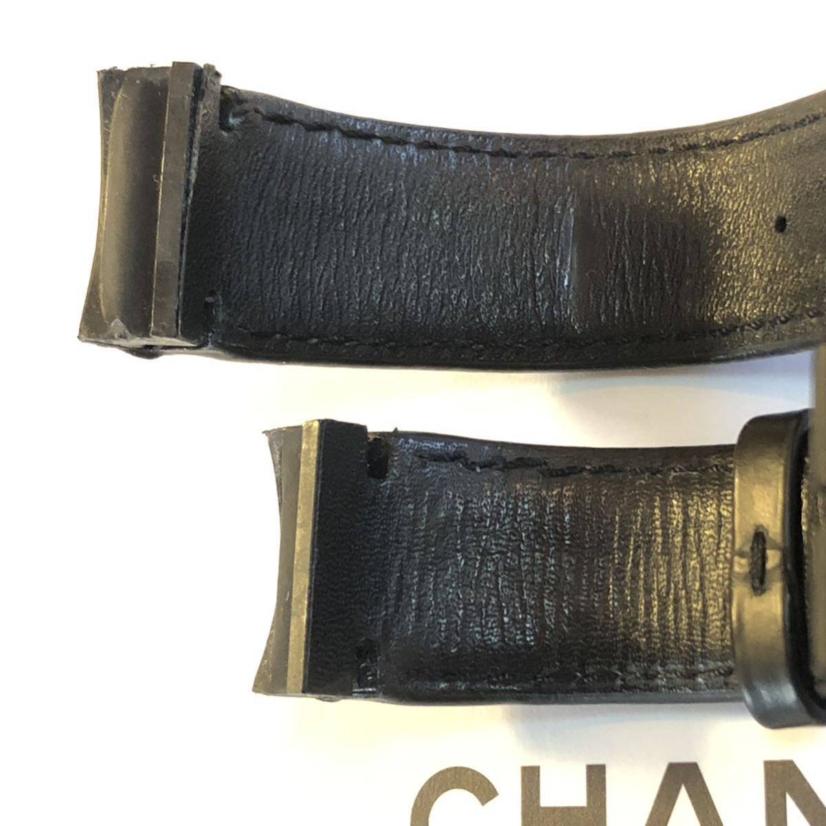 メーカー公式ショップ】 CHANEL クロノグラフ 皮ベルト シンプル