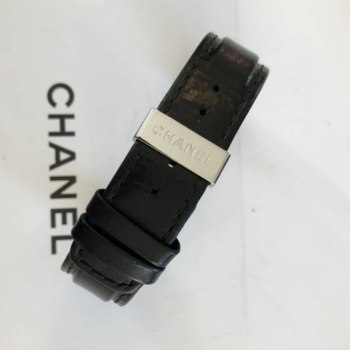 メーカー公式ショップ】 CHANEL クロノグラフ 皮ベルト シンプル