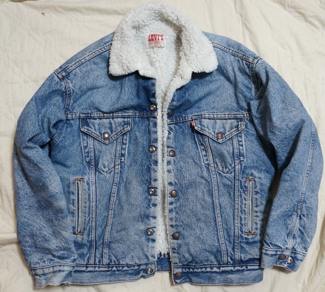 とっておきし福袋 デニムボアジャケット 70609 Levi's 米国製 S USA IN