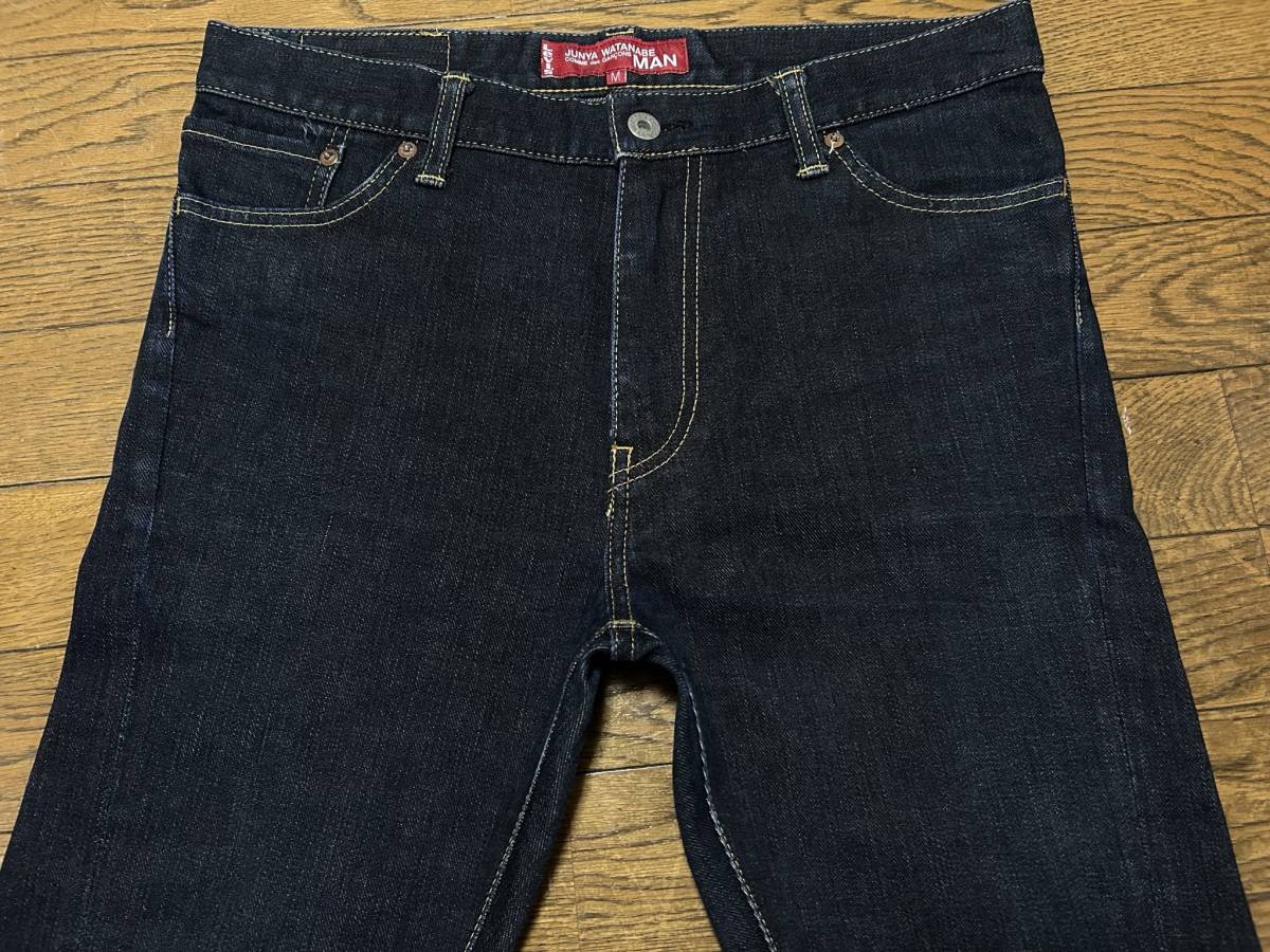 ※JUNYA WATANABE MAN COMME des GARCONS Levi's ジュンヤワタナベコムデギャルソンリーバイス WN-P203 再構築デニム日本製 BJBC.A_画像4