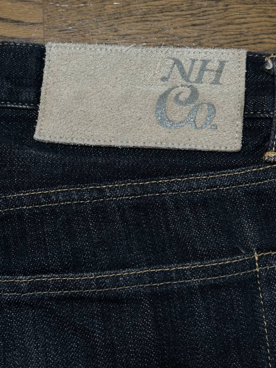 *NEIGHBORHOOD Neighborhood RIGID NARROW 14OZ 131DCNH-PTM03 cell bichi Denim брюки сделано в Японии темно синий M BJBC.A