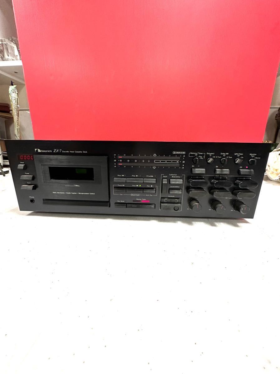 ません 動作確認済み Nakamichi カセットデッキ ナカミチ ZX-7