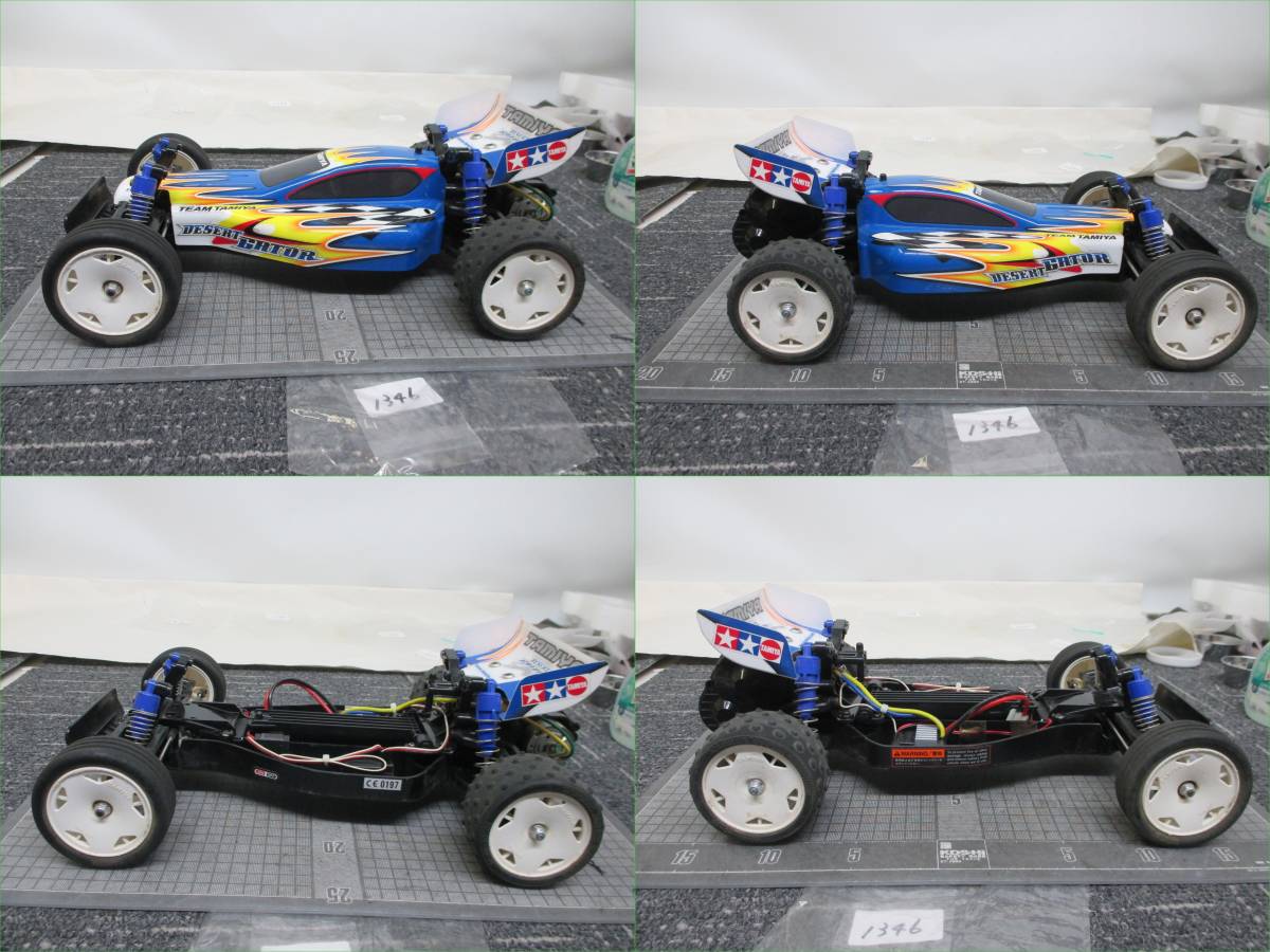 海外輸入 インボイス 1/10RC タミヤ 1346 デザートゲーター メカ DT-02シャーシ 田宮模型