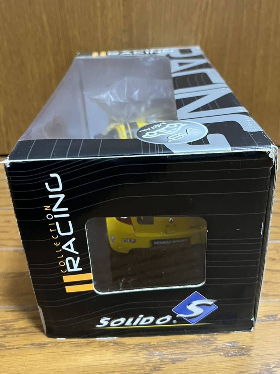 【超レア品】SOLIDO 1/18 RENAULT CLIO CUPダイキャストミニカー【未開封品】の画像6