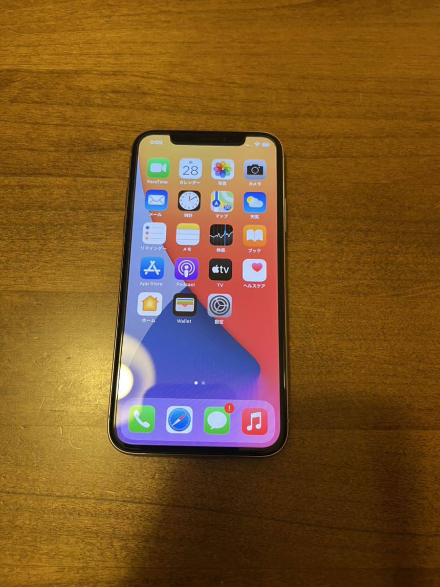 iPhone X Silver 256GB SIMフリー 極上美品｜PayPayフリマ