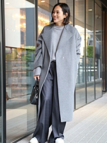 L'Appartement AP STUDIO Oversized LAMB Coat オーバーサイズラム