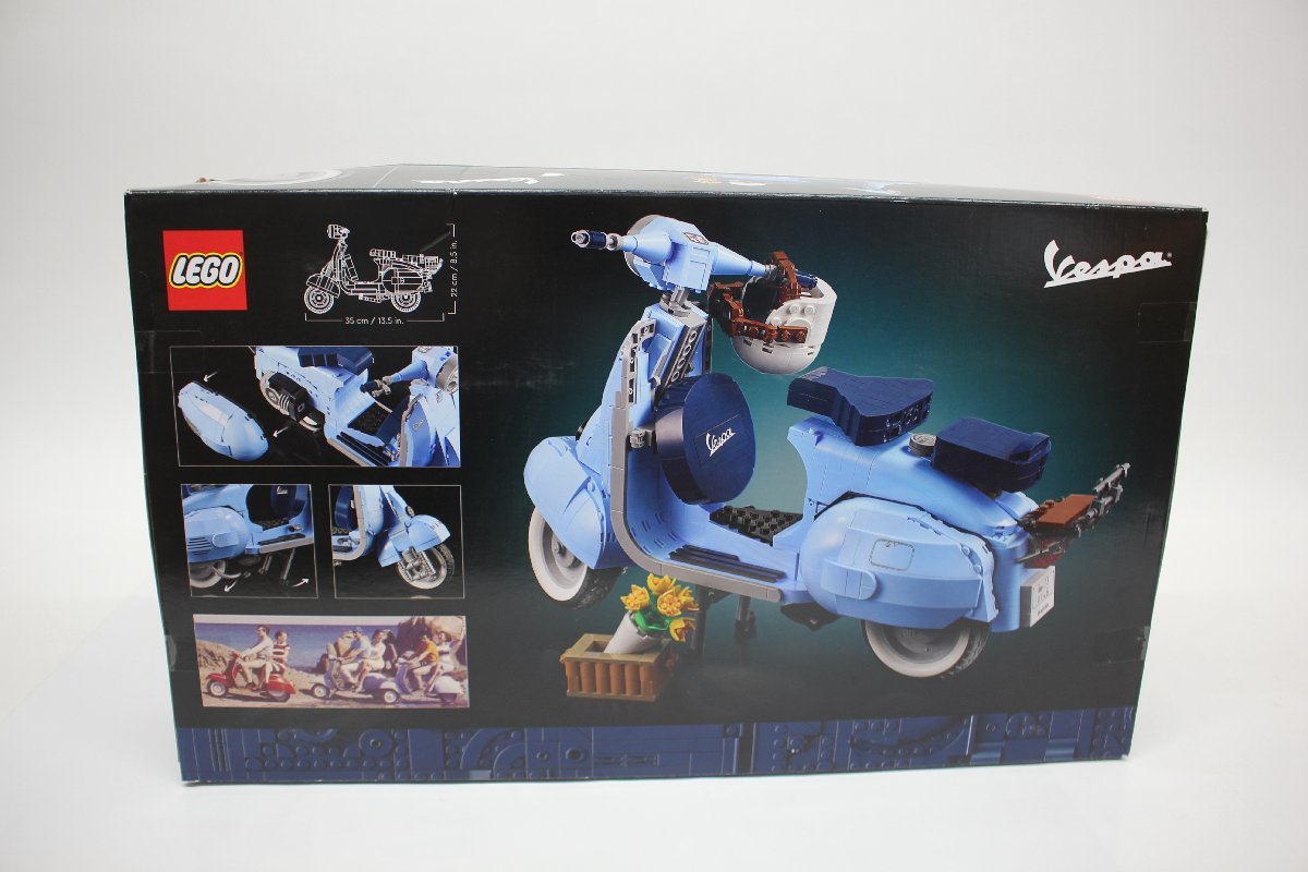 LEGO Vespa 125 1960s 10298 ブロック 玩具 レゴ ベスパ 個別包装未開封品 スクーター パステルブルー 【1円】 2302-026の画像7