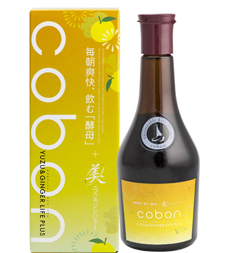 ユズ&ジンジャー ライフプラス N525 毎朝爽快 飲む「酵母」＋美 清涼飲料水 525ml Cobon ヘルスケア ドリンクの画像1