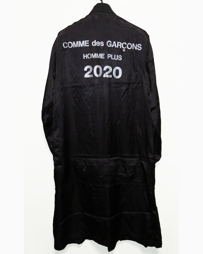 COMME des GARCONS HOMME PLUS 20SS ロゴドッキングスタッフコート S