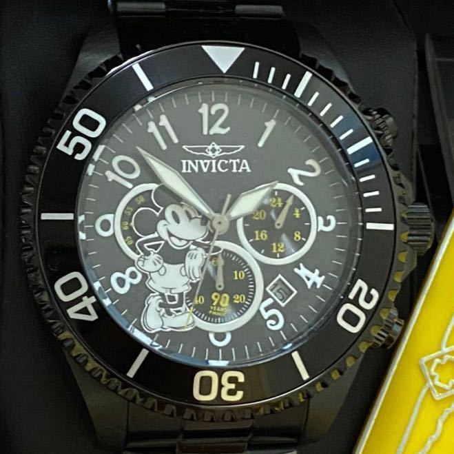 即決数量限定セール！ 新品 90周年 記念モデル 世界限定3000本 Invicta Disney ディズニー ミッキーマウス ミッキー 専用BOX インビクタ _画像1