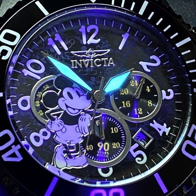 即決数量限定セール！ 新品 90周年 記念モデル 世界限定3000本 Invicta Disney ディズニー ミッキーマウス ミッキー 専用BOX インビクタ _画像6