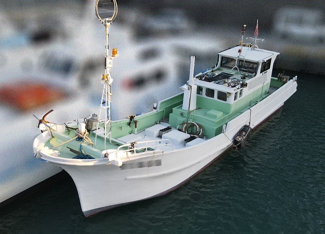 「ヤンマー製 320psエンジン搭載 45フィート漁船」の画像1