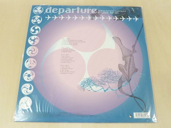 未使用 Nujabes Fat Jon Samurai Champloo Music Record Departure 2LPサムライチャンプルー ヌジャベスShing02 Minmi_画像2