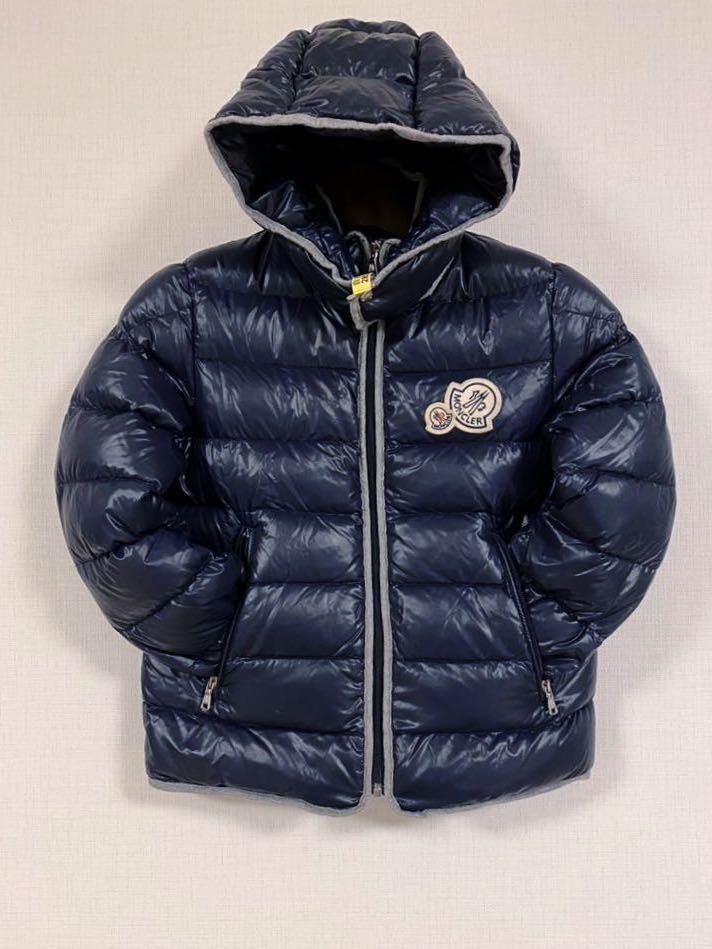 【日本未発売】 MONCLER KIDS 程度良好! フード付き ネイビー モンクレール キッズ 10 : SIZE ダウンジャケット 140(135~144cm) 【日本未発売】 MONCLER KIDS 程度良好! フード付き ネイビー モンクレール キッズ 10 : SIZE ダウンジャケット 140(135~144cm)