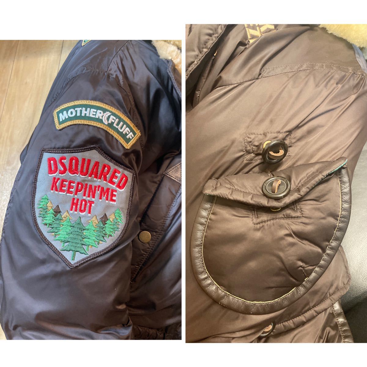 大量入荷 美品木村拓哉着用モデル DSQUARED2 ダウンジャケット