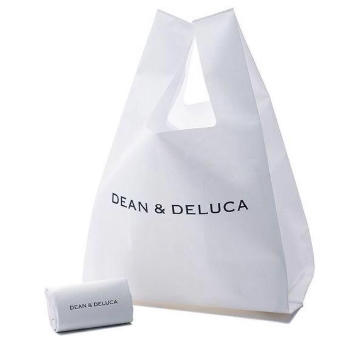 新品未開封品 公式 DEAN&DELUCA ディーン&デルーカ ミニマムエコバッグ ホワイト 白  1個 エコバック クーポン