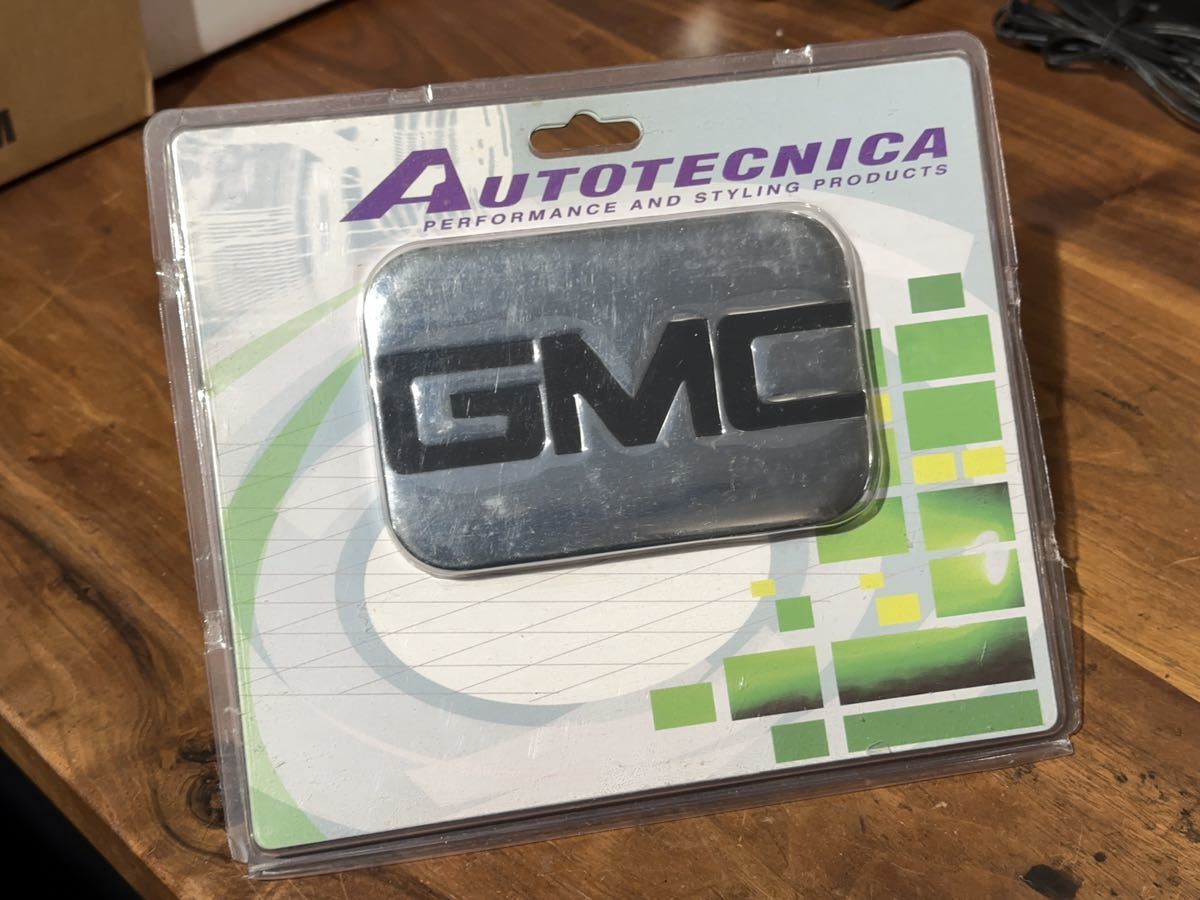 GMC アルミポリッシュビレットヒッチカバー新品未開封 Autotechnica　送料無料