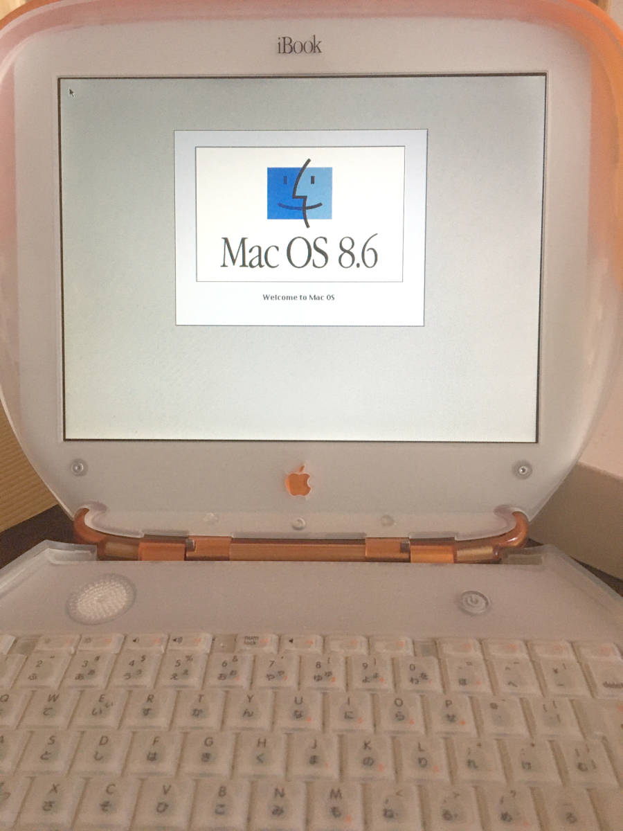 ヤフオク! - Apple iBook G3 初代クラムシェル タンジェリ...