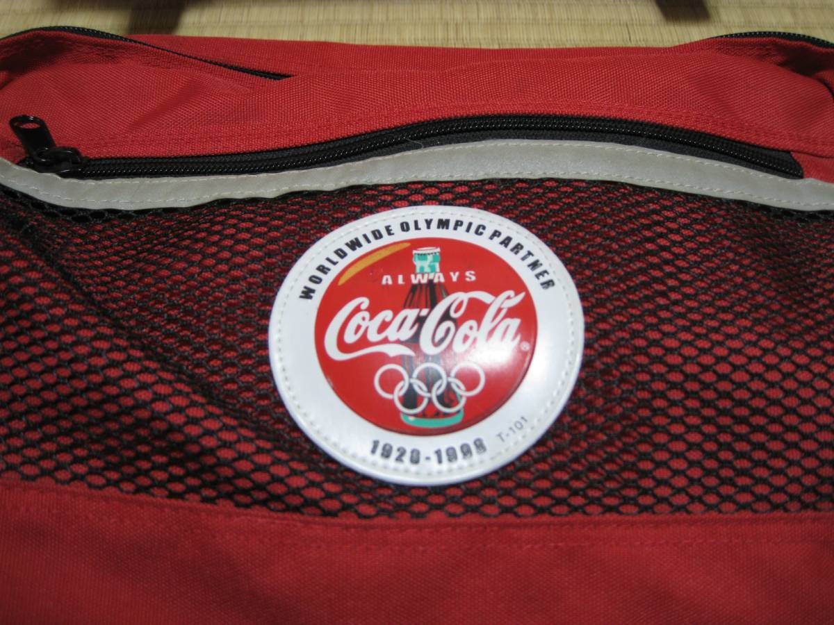 コカコーラ 1998年 長野オリンピック 大型ショルダーバックの画像10