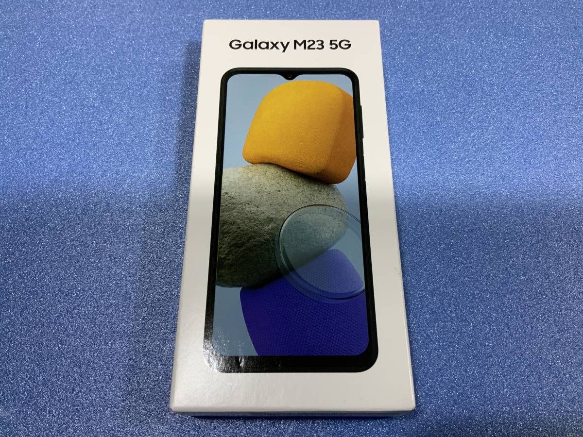 新品,未使用品】 Galaxy m23 5G 128GB ( Light Blue ) / サムスン
