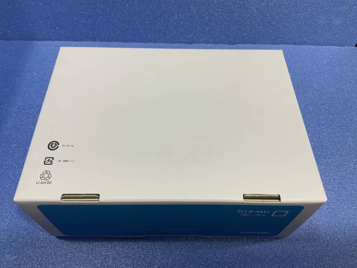 【新品，未使用品】　docomo HW-01G （ Blue ／ ブルー ） ／ ファーウェイ HUAWEI ／ ドコモ　No.1_画像9