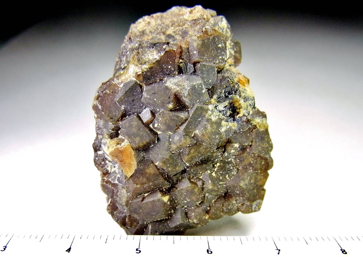 [国産鉱物]　灰鉄石榴石・奈良県産　B55 _画像8