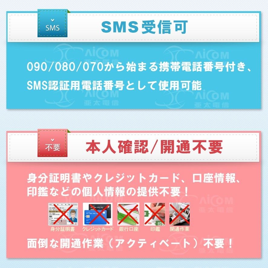 【SMS受信可】Softbankプリペイドデータ通信SIMカード (毎月90GB, 購入月+3ヶ月)prepaid sim